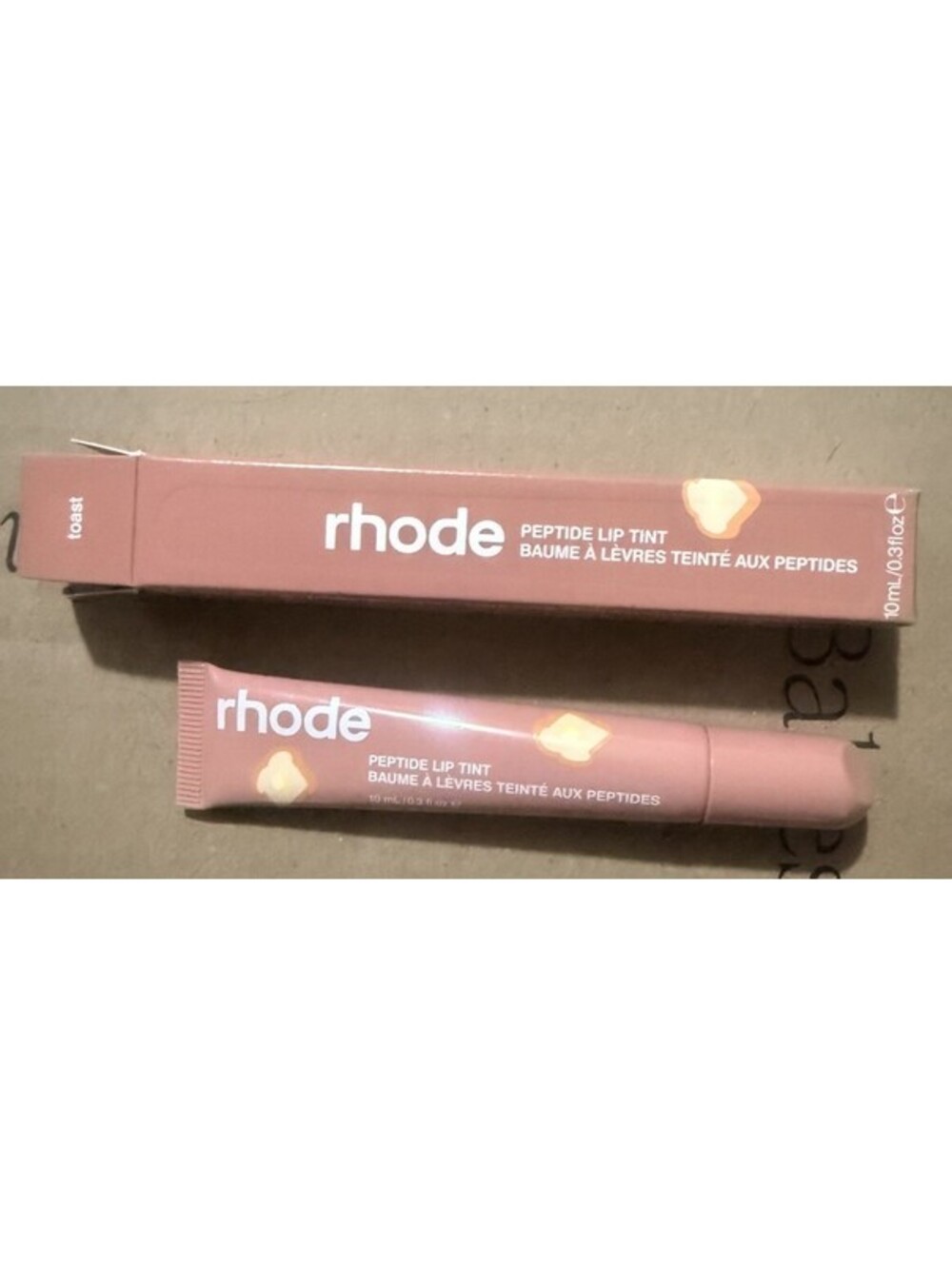 RHODE Scented Peptide Lip Tint TOAST 🍞 Limited Edition